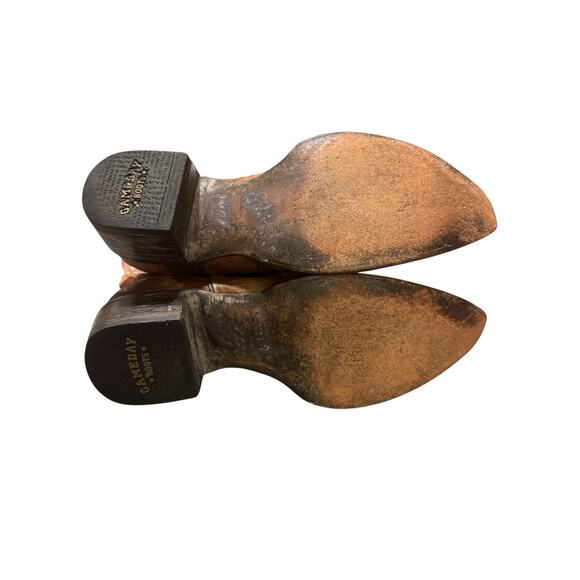 Gameday Size 10B Mississippi State 13” Leather Bootse - Picture 12 of 12